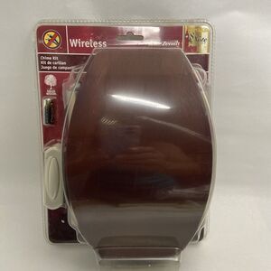Heath Zenith Wooden Wireless Doorbell Smart Chime Kit 8 Note Sealed OOP!